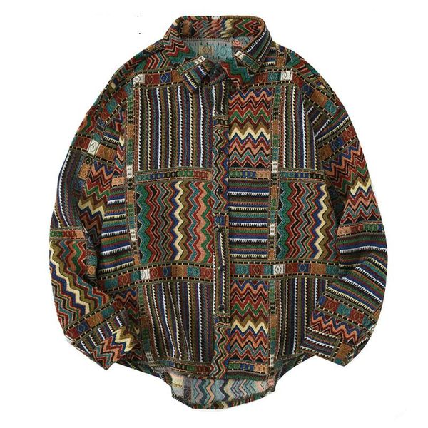 streetwear long sleeve cotton shirts men national color block geometric pattern hip hop harajuku vintage casual loose men's, White;black
streetwear long sleeve cotton shirts men national color block geometric pattern hip hop harajuku vintage casual loose men's, White;black