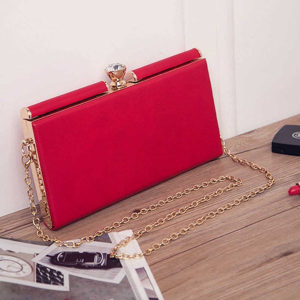 fashion simple box one shoulder dinner bag for summer 2021