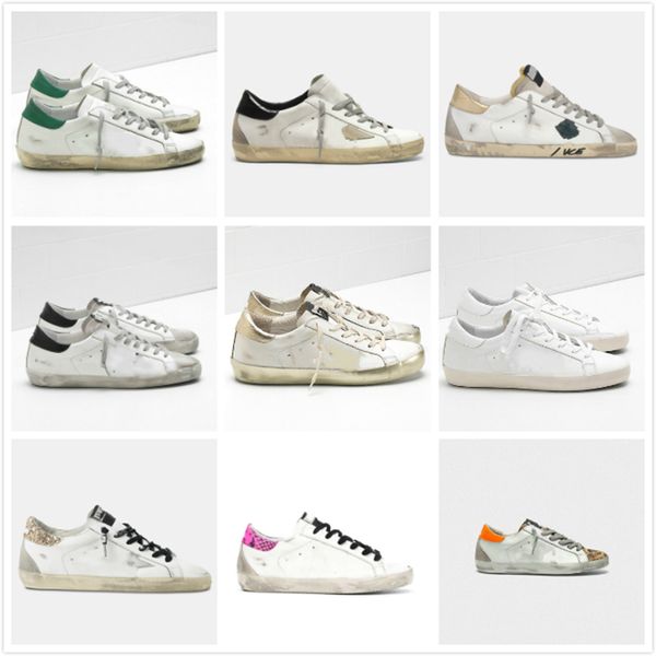 new italy brand women super star sneakers fashion casual shoes golden sequin classic white do-old dirty shoe designer tennis, Black
new italy brand women super star sneakers fashion casual shoes golden sequin classic white do-old dirty shoe designer tennis, Black