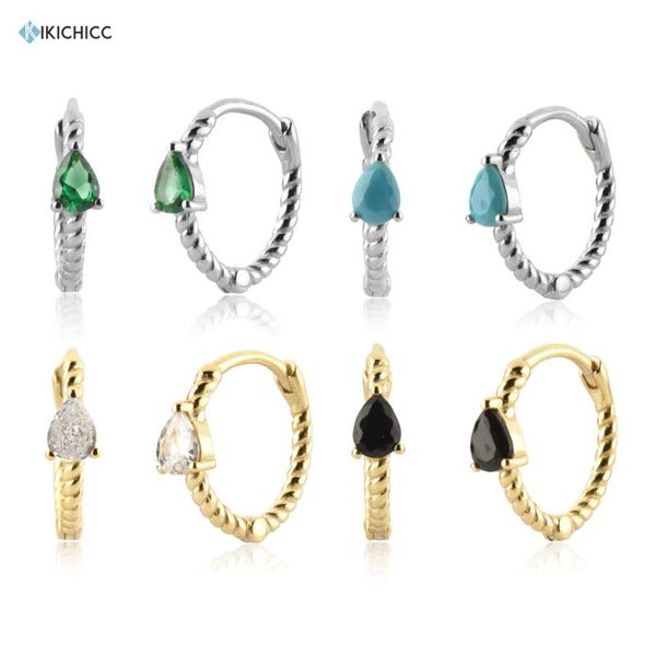 hoop & huggie kikichicc 925 sterling silver 10mm huggies zircon clear rainbow green blue hoops turquoise clips luxury jewelry loops jewels, Golden;silver
hoop & huggie kikichicc 925 sterling silver 10mm huggies zircon clear rainbow green blue hoops turquoise clips luxury jewelry loops jewels, Golden;silver