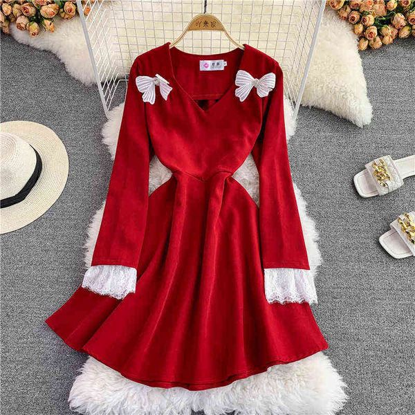 christmas fashion mini v-neck dress for women spring autumn new bowknot waist a-line dress elegant vestidos de mujer y1204, Black;gray
christmas fashion mini v-neck dress for women spring autumn new bowknot waist a-line dress elegant vestidos de mujer y1204, Black;gray
