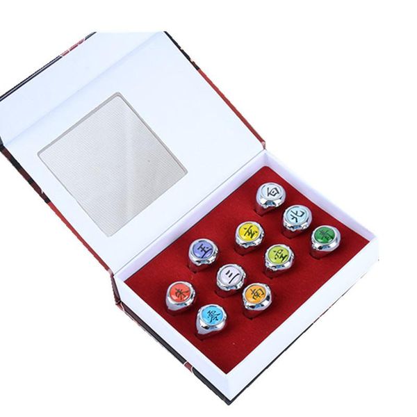 cluster rings 10pcs anime naruto hokage metal cosplay prop akatsuki members' ring set jewellery collection for boy men jewelry gift, Golden;silver
cluster rings 10pcs anime naruto hokage metal cosplay prop akatsuki members' ring set jewellery collection for boy men jewelry gift, Golden;silver