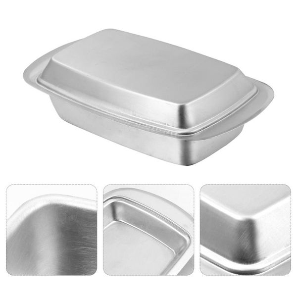dishes & plates 1 pc universal fresh box rust-proof butter plate insulation (silver)
dishes & plates 1 pc universal fresh box rust-proof butter plate insulation (silver)