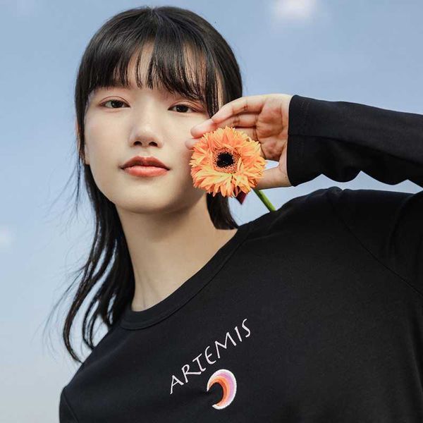 women's t-shirt t shirts solid color t-shirt ladies long sleeve crewneck spring arrival alphabetical embroidered 3fg8, White
women's t-shirt t shirts solid color t-shirt ladies long sleeve crewneck spring arrival alphabetical embroidered 3fg8, White