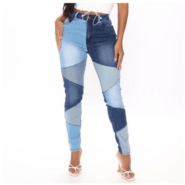 women's jeans women stretch patchwork causal vintage denim pants for casual mid waist distressed ankle length fashion curved, Blue
women's jeans women stretch patchwork causal vintage denim pants for casual mid waist distressed ankle length fashion curved, Blue