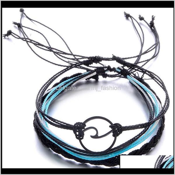 charm jewelryzhefanku jewelry 3pcs/set wave handmade friendship bracelet set alloy love couples rope bracelets 2174 drop delivery 2021 cuopm, Golden;silver
charm jewelryzhefanku jewelry 3pcs/set wave handmade friendship bracelet set alloy love couples rope bracelets 2174 drop delivery 2021 cuopm, Golden;silver