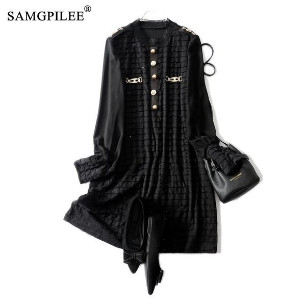 casual dresses winter women 2021 retro luxury o neck straight fashion elegantes plus size full sleeve black woman dress autumn 4xl, Black;gray
casual dresses winter women 2021 retro luxury o neck straight fashion elegantes plus size full sleeve black woman dress autumn 4xl, Black;gray