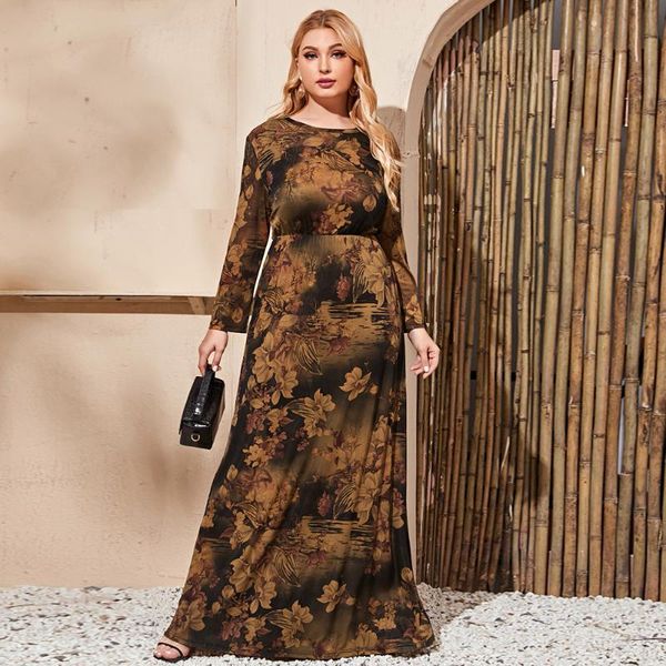plus size dresses 2021 autumn winter dress women long sleeve retro floral print vintage pockets maxi abaya muslim islamic clothing, Black
plus size dresses 2021 autumn winter dress women long sleeve retro floral print vintage pockets maxi abaya muslim islamic clothing, Black