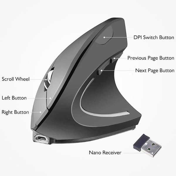 mice 2.4g pc bluetooth usb charging 5d optical vertical mouse office for lapcomputer gaming plug and play wireless fashion
mice 2.4g pc bluetooth usb charging 5d optical vertical mouse office for lapcomputer gaming plug and play wireless fashion