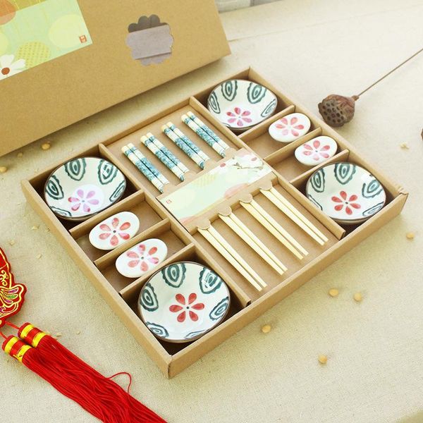 chopsticks japanese shredded sushi dish tableware gift box set flower hand-painted seasoning rack
chopsticks japanese shredded sushi dish tableware gift box set flower hand-painted seasoning rack