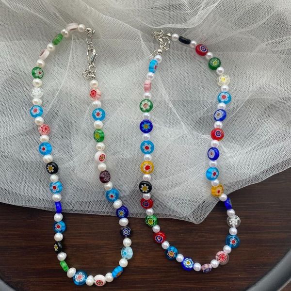 chokers diezi ethnic fashion multicolor flower beads pearl choker necklace for women girls gift korean bohemian sweet, Golden;silver
chokers diezi ethnic fashion multicolor flower beads pearl choker necklace for women girls gift korean bohemian sweet, Golden;silver