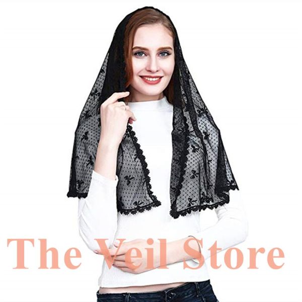 bridal veils women black sofr lace catholic mantilla veil for church dots bows head scarves cover latin mass de novia negra mantille
bridal veils women black sofr lace catholic mantilla veil for church dots bows head scarves cover latin mass de novia negra mantille
