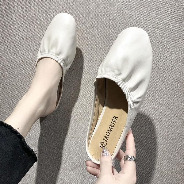 slippers outside flat with women closed toe spring autumm solid slides mature leisure shoes, Black
slippers outside flat with women closed toe spring autumm solid slides mature leisure shoes, Black