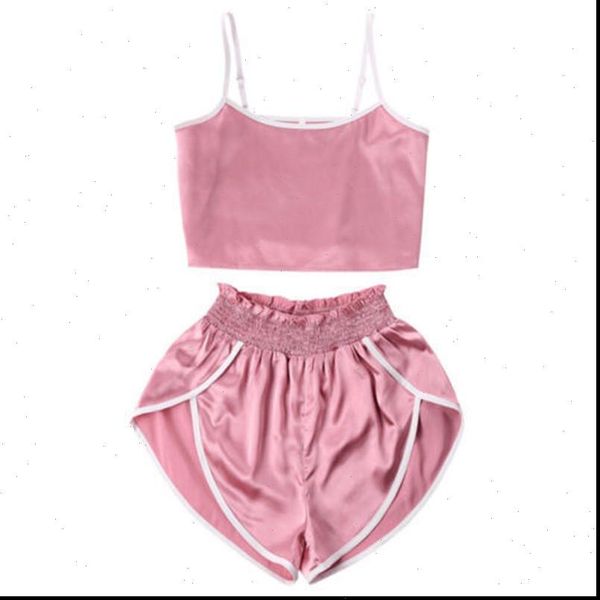 satin clothes set summer women tracksuits vest crop high waist pants casual shorts outfits active outwear, Gray
satin clothes set summer women tracksuits vest crop high waist pants casual shorts outfits active outwear, Gray