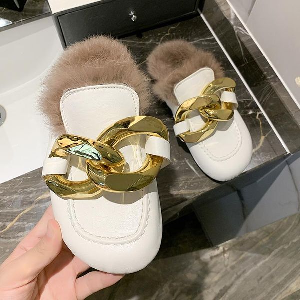 slippers 2021 autumn winter fashion thick-soled cork baotou women's warm fur shoes ladies thick chain comfor plush half, Black
slippers 2021 autumn winter fashion thick-soled cork baotou women's warm fur shoes ladies thick chain comfor plush half, Black