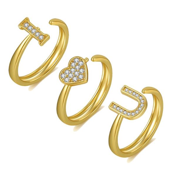 wedding rings simple creative i love you gold color couple for lovers zircon adjustable femme copper jewelry gift anillos, Slivery;golden
wedding rings simple creative i love you gold color couple for lovers zircon adjustable femme copper jewelry gift anillos, Slivery;golden