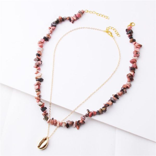 pendant necklaces bohemian natural stone for women conch seashell shell charm pendants chain choker minimalist necklace sets jewelry, Silver
pendant necklaces bohemian natural stone for women conch seashell shell charm pendants chain choker minimalist necklace sets jewelry, Silver