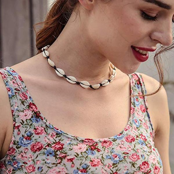 chokers 2021 conch seashell necklace for women jewelry summer beach shell choker bohemian beaded necklaces handmade collar female, Golden;silver
chokers 2021 conch seashell necklace for women jewelry summer beach shell choker bohemian beaded necklaces handmade collar female, Golden;silver