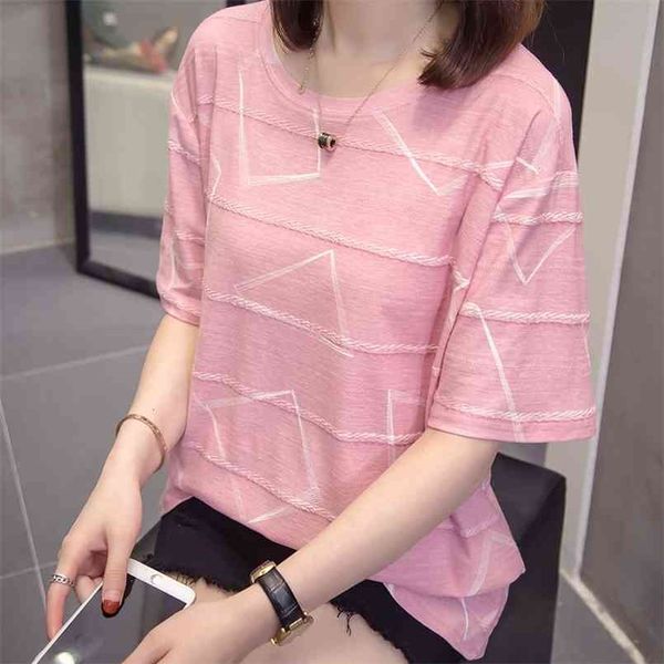 oversize tshirt summer women's casual short-sleeved t-shirt printing cotton loose plus size leisure tees l 4xl 210708, White
oversize tshirt summer women's casual short-sleeved t-shirt printing cotton loose plus size leisure tees l 4xl 210708, White
