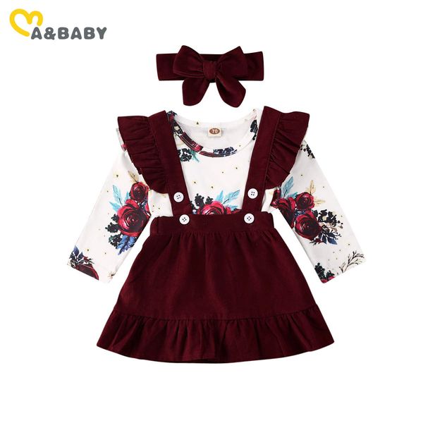 0-24m born infant baby girls flower clothes set long sleeve floral romper corduroy skirts outfits autumn costumes 210515, White
0-24m born infant baby girls flower clothes set long sleeve floral romper corduroy skirts outfits autumn costumes 210515, White