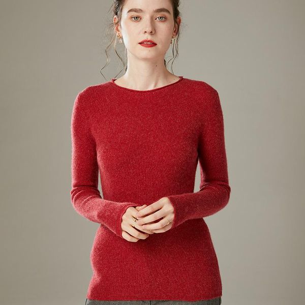 women's sweaters lhzsyy 2021 autumn winter round neck cashmere sweater slim 100% wool pullover knit base shirt short curled all-match t, White;black
women's sweaters lhzsyy 2021 autumn winter round neck cashmere sweater slim 100% wool pullover knit base shirt short curled all-match t, White;black