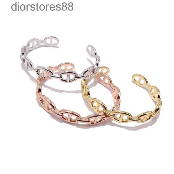 bangles bracelet 05 jewelry simple collocation copper plated japanese pig nose c-shaped opening adjustable, Black
bangles bracelet 05 jewelry simple collocation copper plated japanese pig nose c-shaped opening adjustable, Black