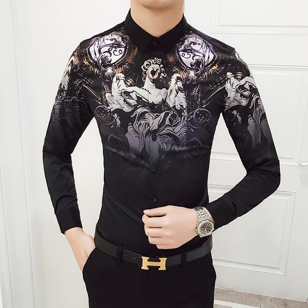 fall black angel flower men's long-sleeved shirts s lxl 2xl 3xl 4xl fashion casual nightclub slim and elegant man shirt, White;black
fall black angel flower men's long-sleeved shirts s lxl 2xl 3xl 4xl fashion casual nightclub slim and elegant man shirt, White;black