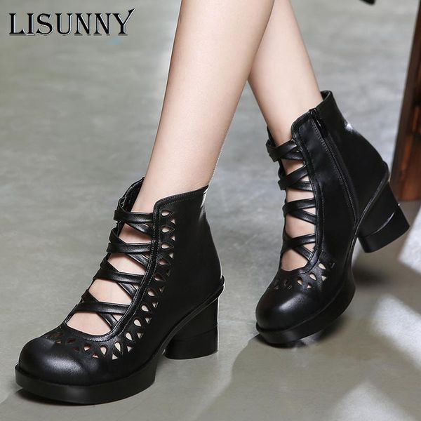 fashion sandals women shoes hollow summer 2021 cross-tied genuine leather high heel woman, Black
fashion sandals women shoes hollow summer 2021 cross-tied genuine leather high heel woman, Black