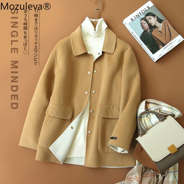 jacket mozuleva simple quality handcrafted fan women's fall and winter female wool coat lot, Black;brown
jacket mozuleva simple quality handcrafted fan women's fall and winter female wool coat lot, Black;brown
