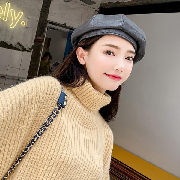 beanies women fashion beret black cap pu leather french artist warm beanie hat ladies luxury designer barrette
beanies women fashion beret black cap pu leather french artist warm beanie hat ladies luxury designer barrette