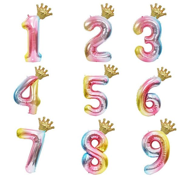 party decoration 1pc 40inch rainbow number foil balloons air balloon birthday decorations kids rose gold pink silver blue 0-9 digit ball
party decoration 1pc 40inch rainbow number foil balloons air balloon birthday decorations kids rose gold pink silver blue 0-9 digit ball