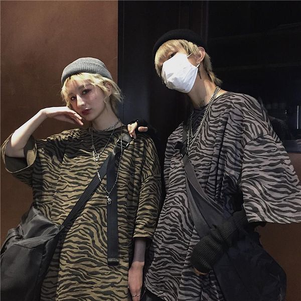 women's t-shirt ins ulzzang korean style clothing couple summer zebra pattern loose casual tees women short sleeve t-shirts, White
women's t-shirt ins ulzzang korean style clothing couple summer zebra pattern loose casual tees women short sleeve t-shirts, White