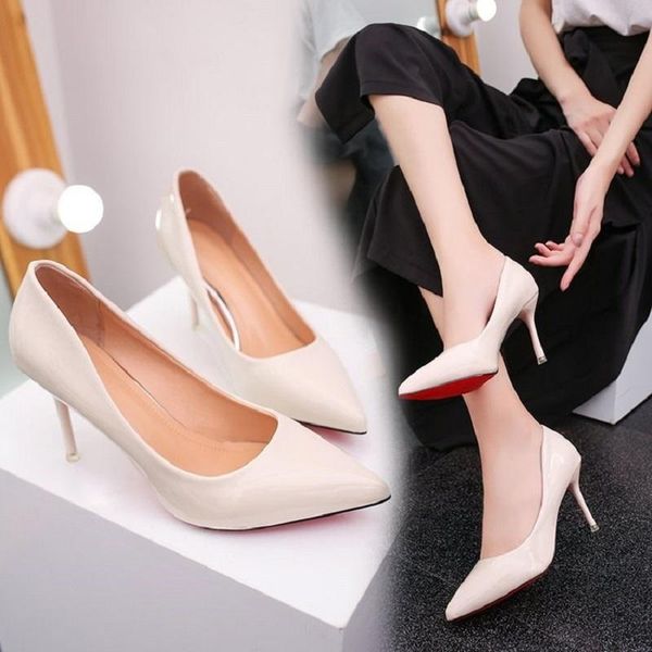 dress shoes ladies high heels spring and autumn 8cm stiletto pointed sets of feet girls temperament elegant girl, Black
dress shoes ladies high heels spring and autumn 8cm stiletto pointed sets of feet girls temperament elegant girl, Black
