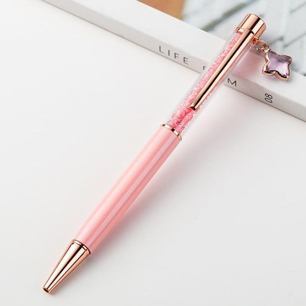ballpoint pens with clover pendant portable office stationery shining pen fashion gift smooth practical metal writing school, Blue;orange
ballpoint pens with clover pendant portable office stationery shining pen fashion gift smooth practical metal writing school, Blue;orange