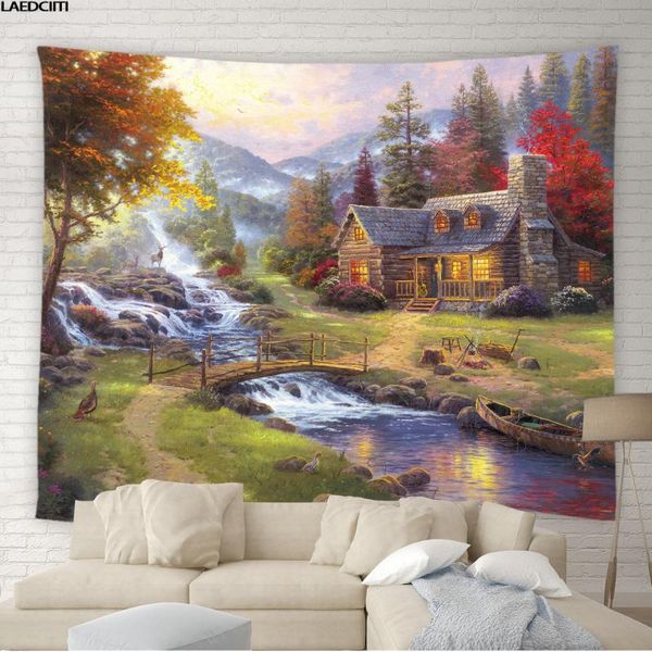 tapestries oil painting scenery tapestry country house plants flower waterfall autumn background wall hanging cloth dorm bedroom home decor
tapestries oil painting scenery tapestry country house plants flower waterfall autumn background wall hanging cloth dorm bedroom home decor