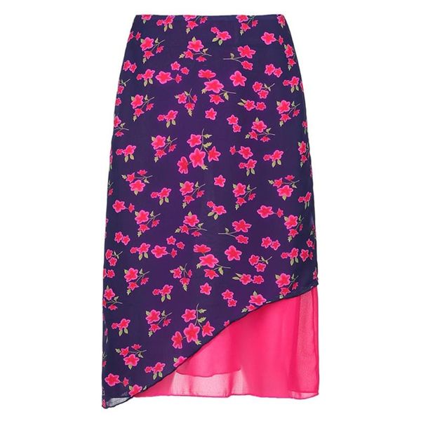 skirts p8db women high waist vintage floral print patchwork a-line chiffon midi long skirt, Black
skirts p8db women high waist vintage floral print patchwork a-line chiffon midi long skirt, Black