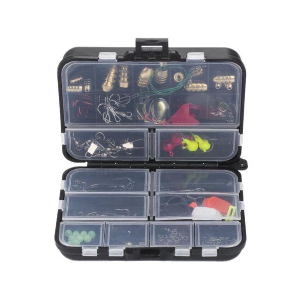 fishing accessories 128pcs/set waterproof fish hook fittings gear fishhook storage box
fishing accessories 128pcs/set waterproof fish hook fittings gear fishhook storage box