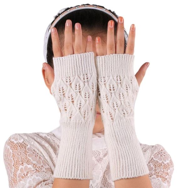 five fingers gloves women autumn crochet hollow out leaves half finger solid color acrylic knitted stretchy warm fingerless mittens hole 094, Blue;gray
five fingers gloves women autumn crochet hollow out leaves half finger solid color acrylic knitted stretchy warm fingerless mittens hole 094, Blue;gray