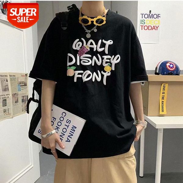 hong kong style t-shirt men's loose clothes short-sleeved five-point sleeve flow #km4r, White;black
hong kong style t-shirt men's loose clothes short-sleeved five-point sleeve flow #km4r, White;black