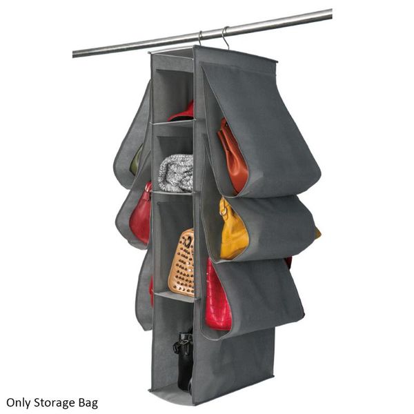 pockets hanging closet storage bag handbag organizer blankets purse dustproof non woven fabrics large capacity with hooks bags
pockets hanging closet storage bag handbag organizer blankets purse dustproof non woven fabrics large capacity with hooks bags