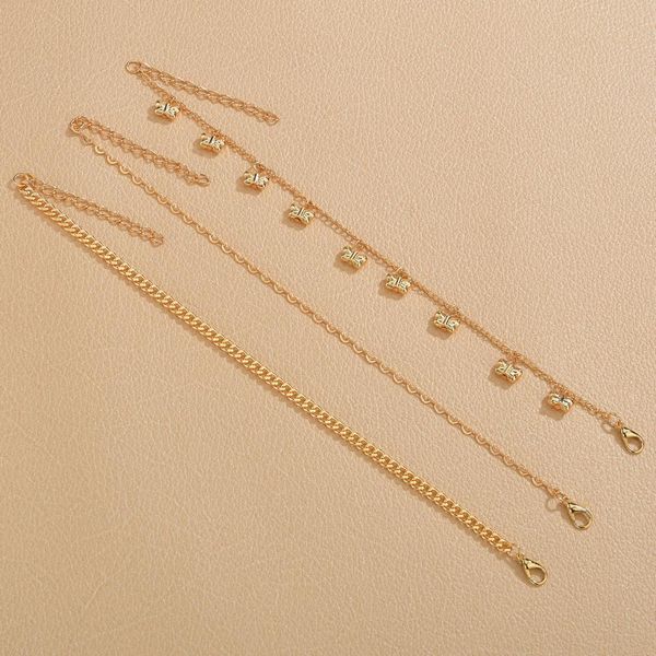 2021 fashion butterfly anklets for women bohemian beach anklet gold color chain ankle bracelet on leg foot jewelry, Red;blue
2021 fashion butterfly anklets for women bohemian beach anklet gold color chain ankle bracelet on leg foot jewelry, Red;blue
