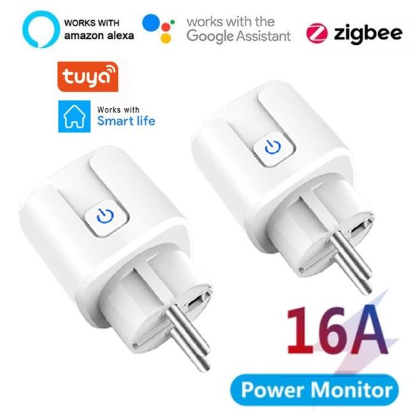 smart power plugs tuya zigbee wifi eu plug 16a adapter wireless remote voice control energy monitor timer socket via alexa google home
smart power plugs tuya zigbee wifi eu plug 16a adapter wireless remote voice control energy monitor timer socket via alexa google home
