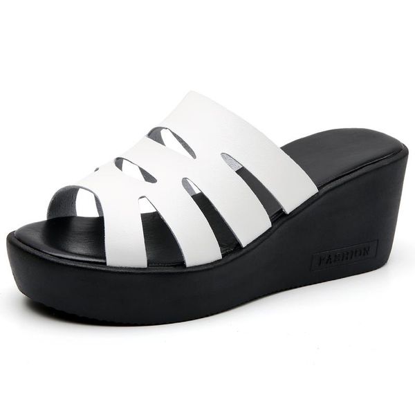 sandals slippers women summer 2021 arrivals high heels selling great quality genuine leather wedge platform, Black
sandals slippers women summer 2021 arrivals high heels selling great quality genuine leather wedge platform, Black