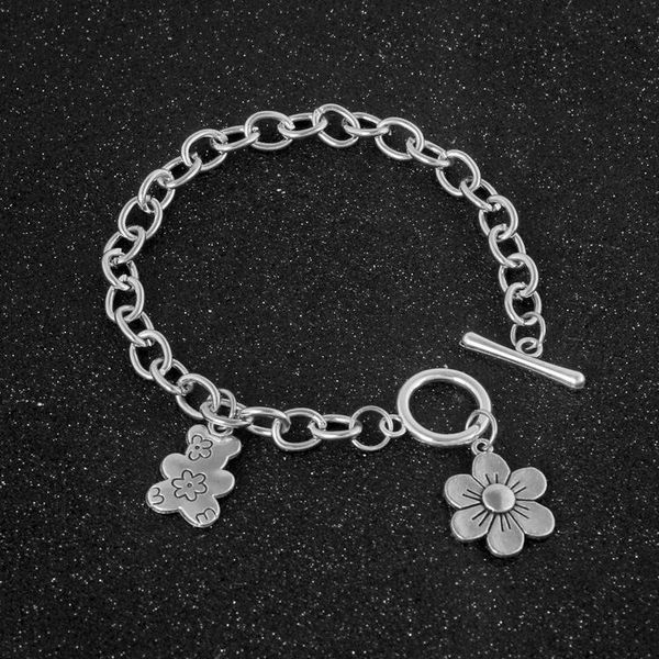 charm bracelets msweijia metal bracelet niche personality bear flowers dark-punk bangle for women fashion jewelry accessories, Golden;silver
charm bracelets msweijia metal bracelet niche personality bear flowers dark-punk bangle for women fashion jewelry accessories, Golden;silver