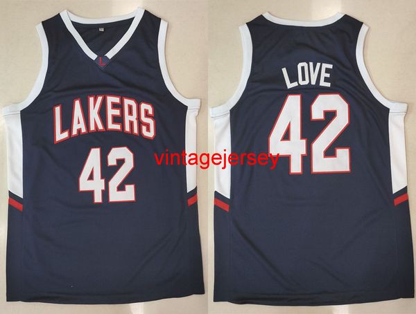 oswego high school basketball college kevin love jersey #42 navy blue retro men's stitched throwback custom made size s-5xl, Black
oswego high school basketball college kevin love jersey #42 navy blue retro men's stitched throwback custom made size s-5xl, Black