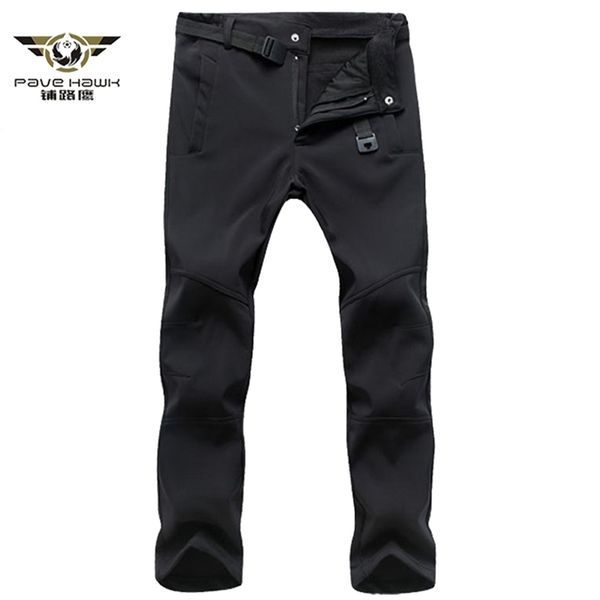 men's winter thick warm fleece shark skin pants casual tactical military trousers male stretch waterproof outwear sweatpants 211008, Black
men's winter thick warm fleece shark skin pants casual tactical military trousers male stretch waterproof outwear sweatpants 211008, Black