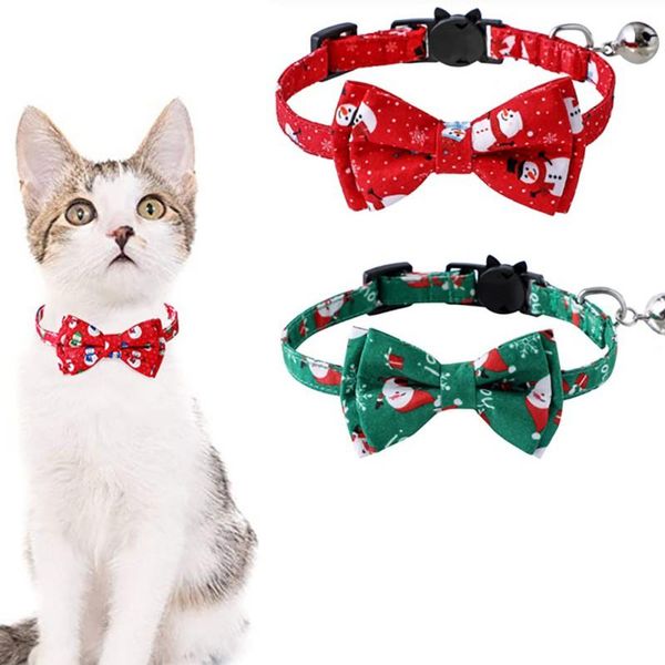 cat costumes cute christmas collar with removable bow tie and bell winter holiday breakaway buckle safety kitty kitten arrival
cat costumes cute christmas collar with removable bow tie and bell winter holiday breakaway buckle safety kitty kitten arrival