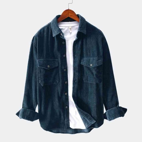 men's polos men shirts spring autumn fashion brand japan style slim fit vintage corduroy male casual loose long sleeve tshi, White;black
men's polos men shirts spring autumn fashion brand japan style slim fit vintage corduroy male casual loose long sleeve tshi, White;black