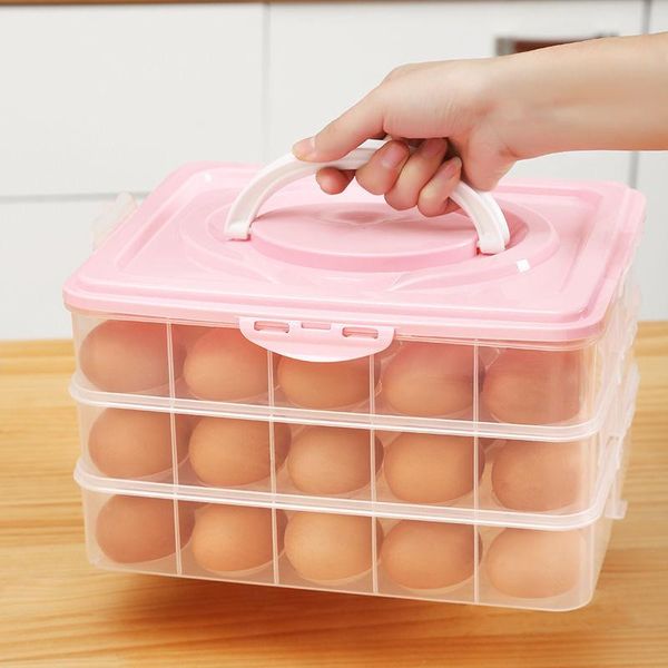 fresh-keeping box transparent multi-layer lid storage egg refrigerator household kitchen items bottles & jars
fresh-keeping box transparent multi-layer lid storage egg refrigerator household kitchen items bottles & jars
