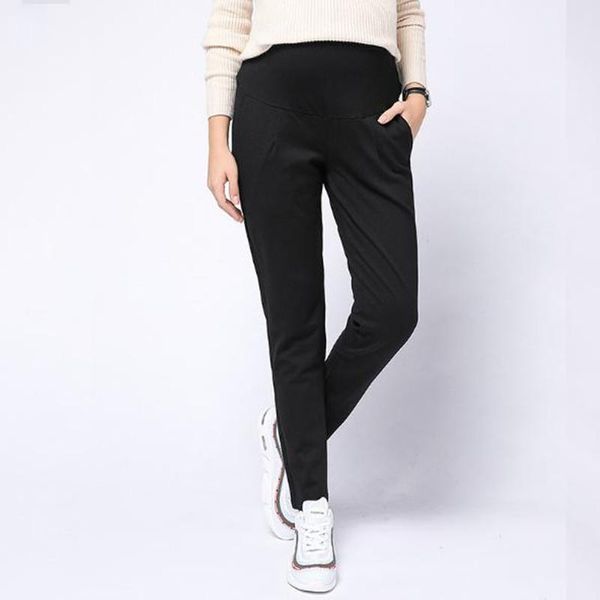 maternity bottoms autumn black pants for autumn/winter overalls high elastic knitted pregnancy stomach lift casual, White
maternity bottoms autumn black pants for autumn/winter overalls high elastic knitted pregnancy stomach lift casual, White